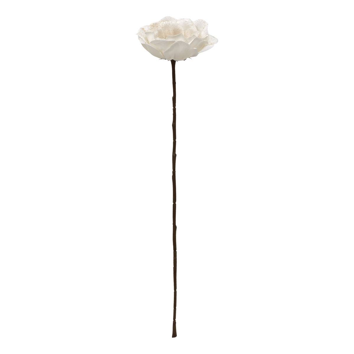 Branche décorative coquelicots rouge et blanc H. 70 cm bordeaux, FEERIC LIGHTS & CHRISTMAS