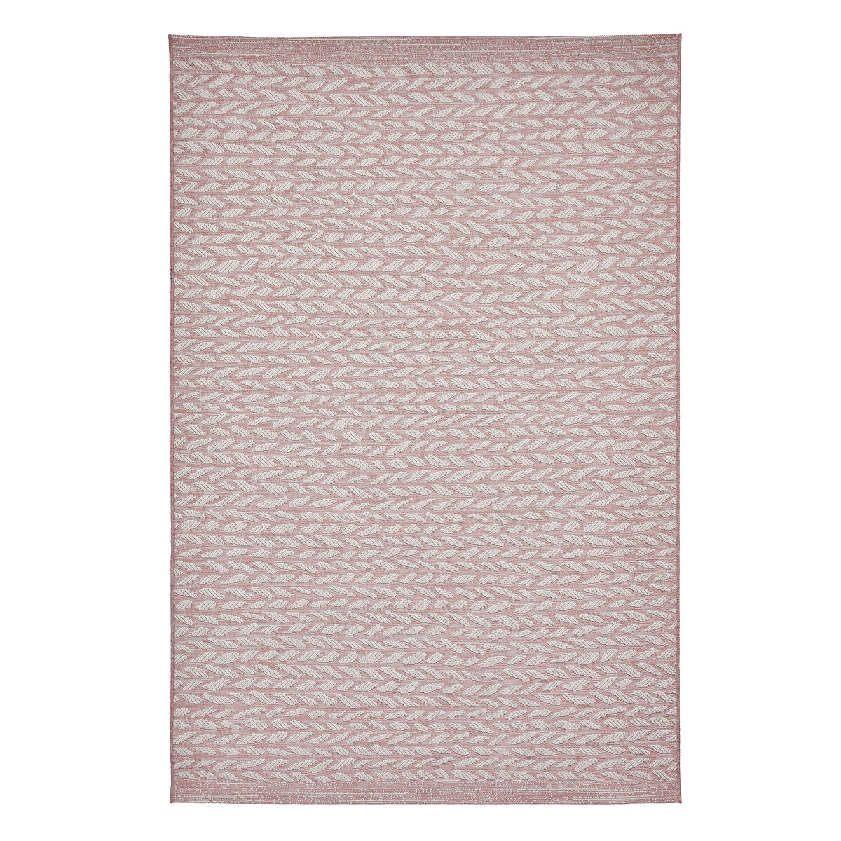 Coast Indoor/Outdoor Herringbone Rug pink, SO'HOME