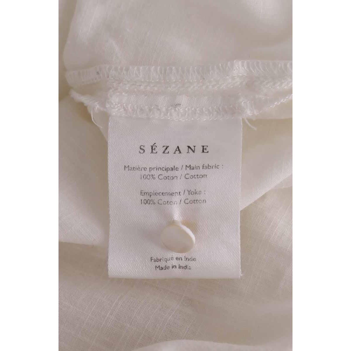 Blouse - Très Bon État blanc, SEZANE