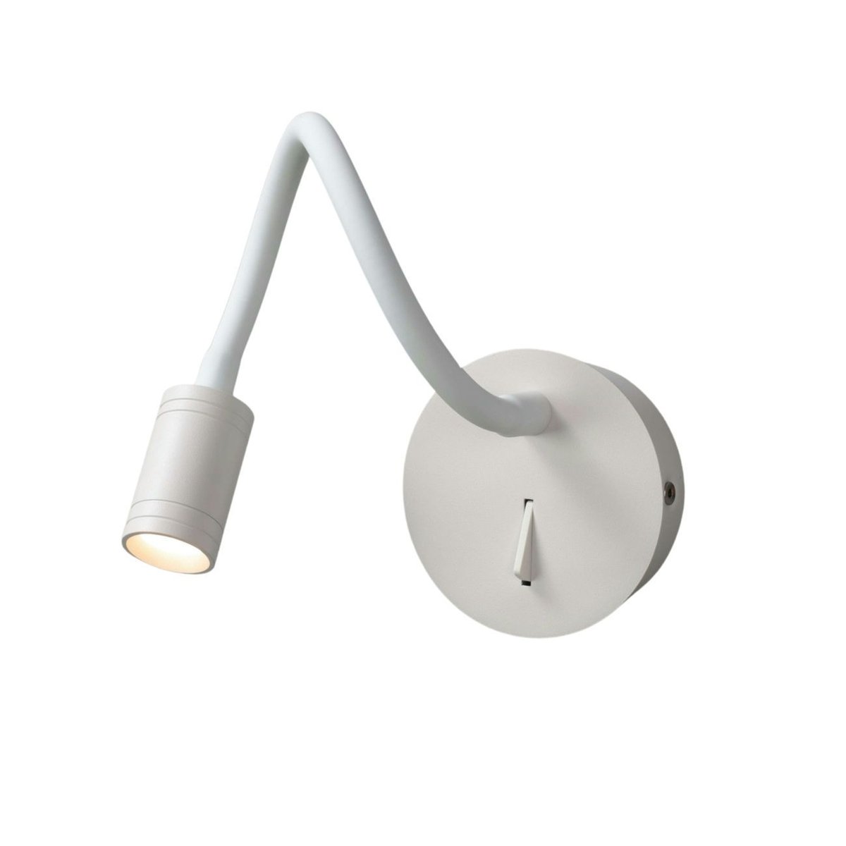 Petite applique minimaliste en aluminium - ASKI blanc, KOSILUM