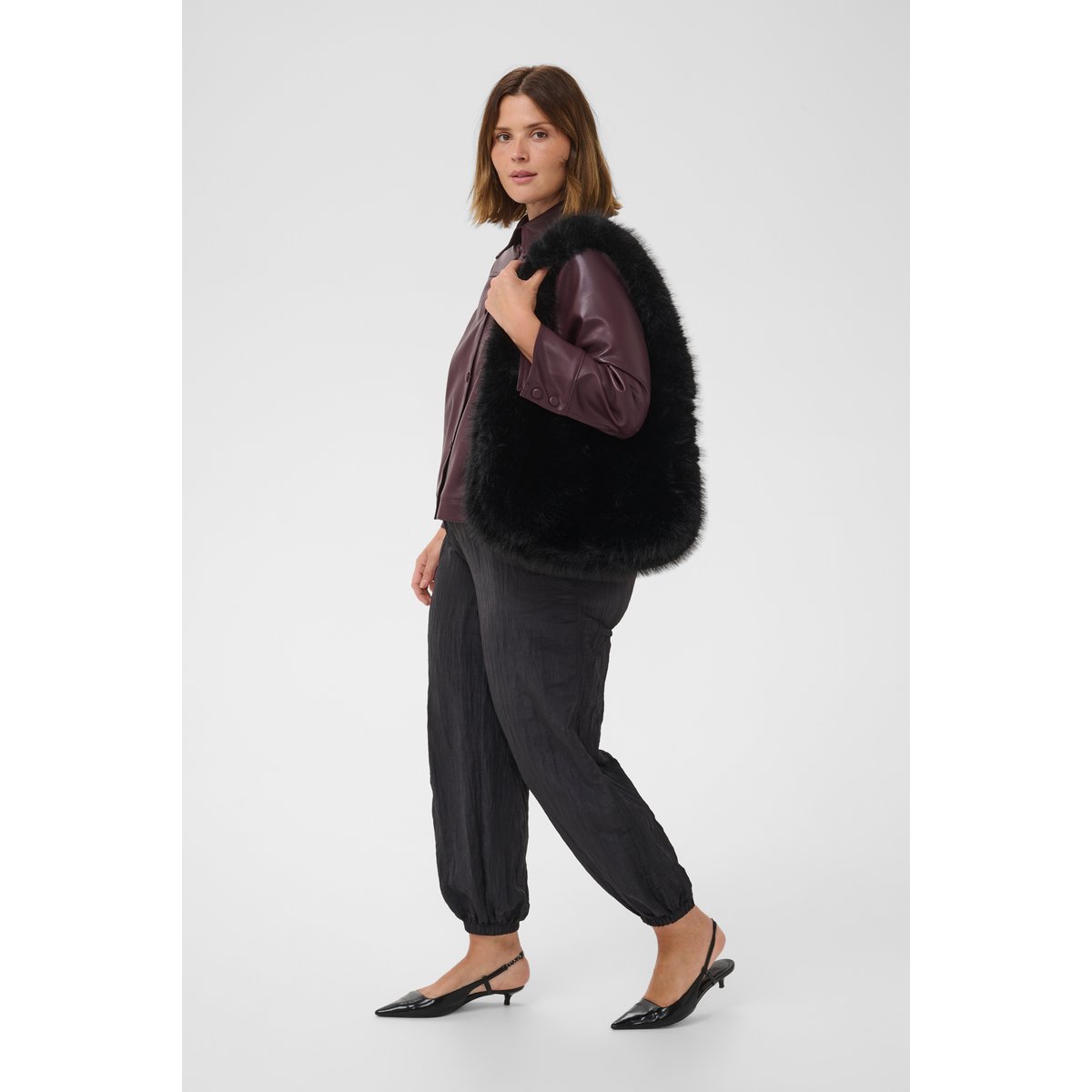 Sac couleur unique, KAFFE CURVE