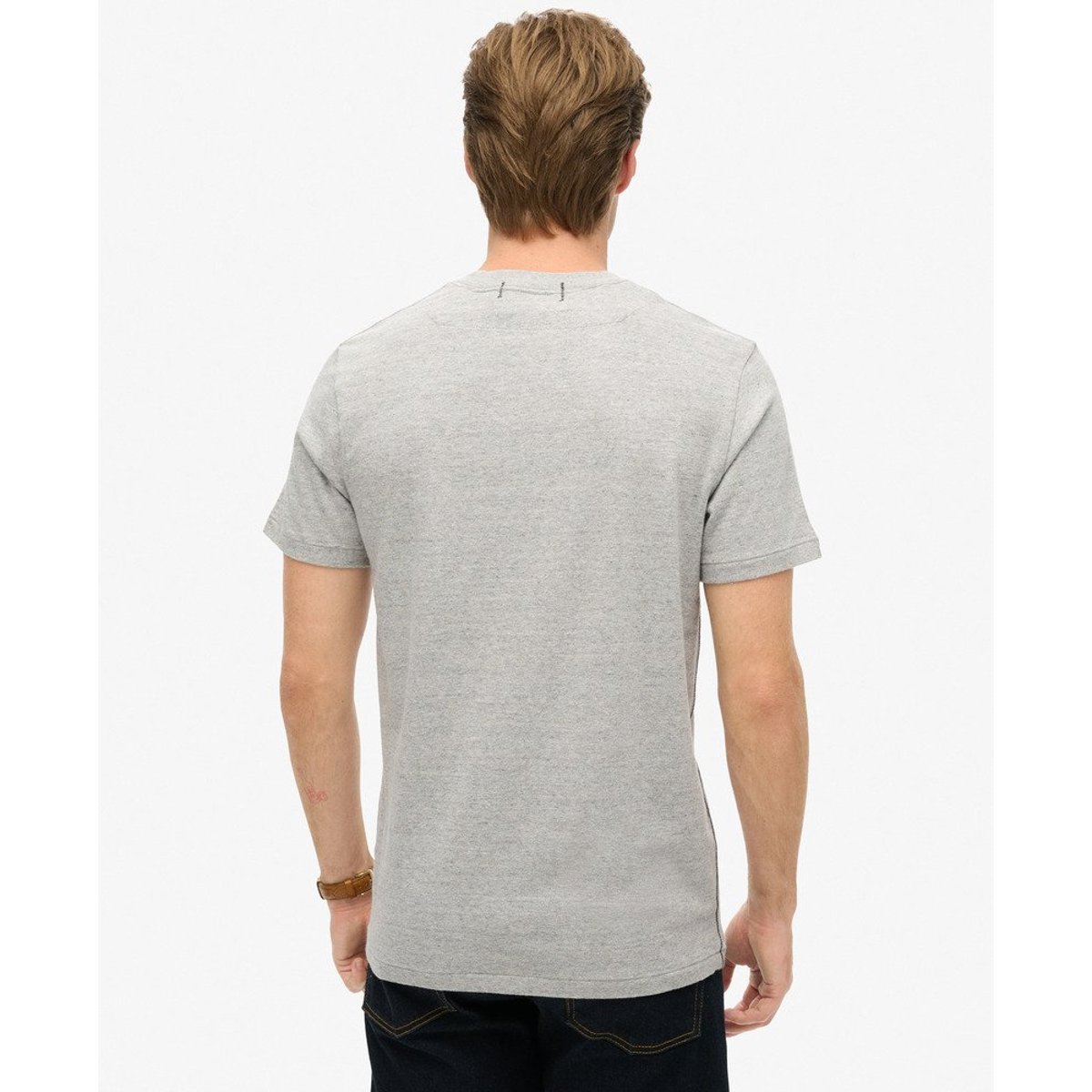 T-shirt à motif Surplus gris surplus moucheté, SUPERDRY