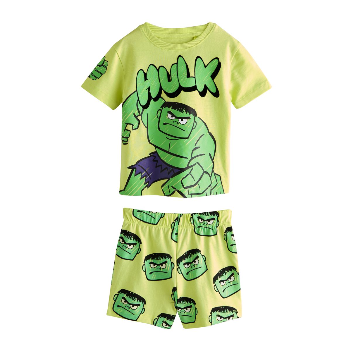 Pyjamas shorts marvel, lot de 3 rouge/bleu/vert, NEXT