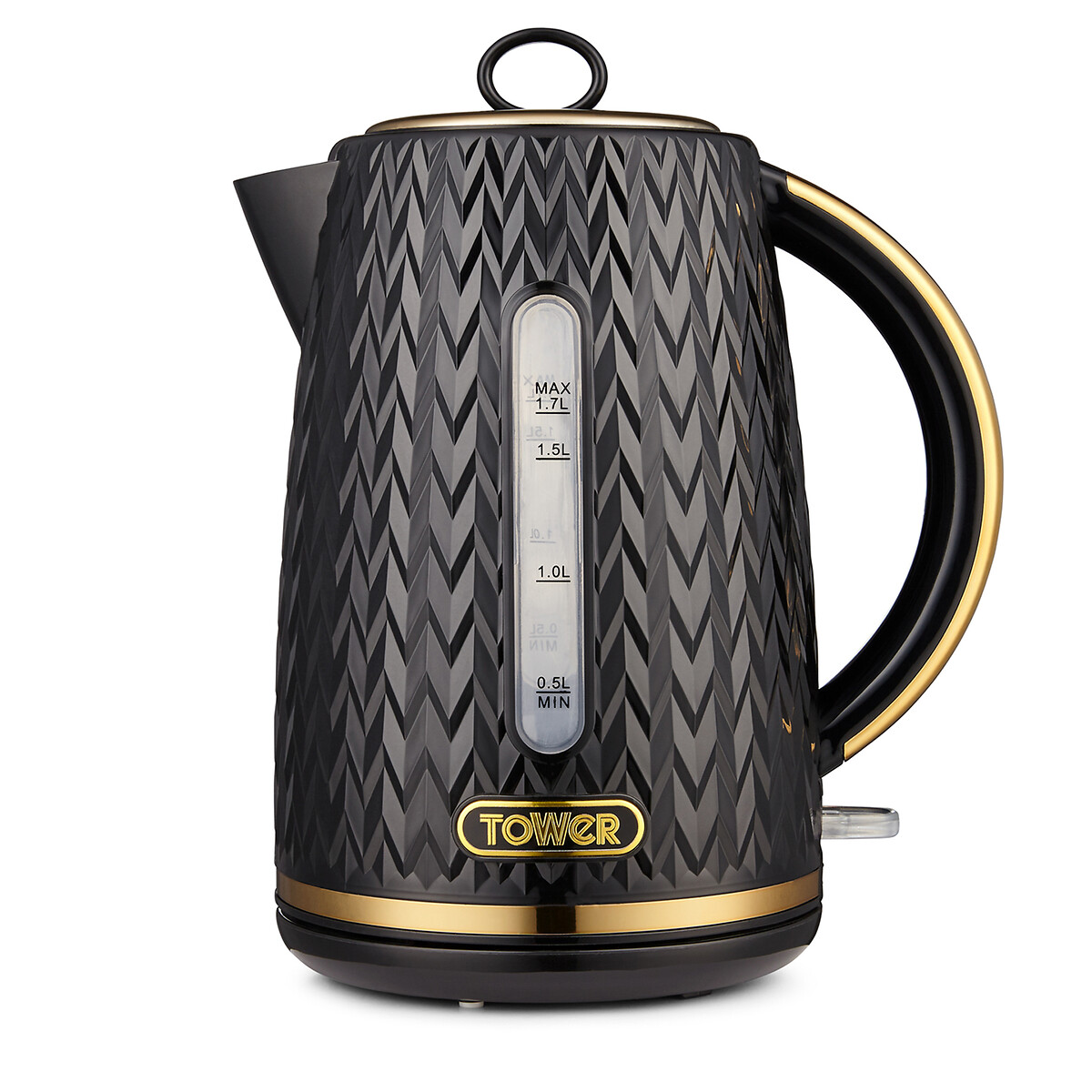 Empire 1.7L Jug Kettle - T10052 black, TOWER