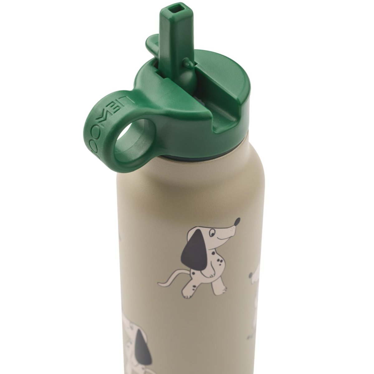 Gourde isotherme Falk vert, blanc, bleu, LIEWOOD