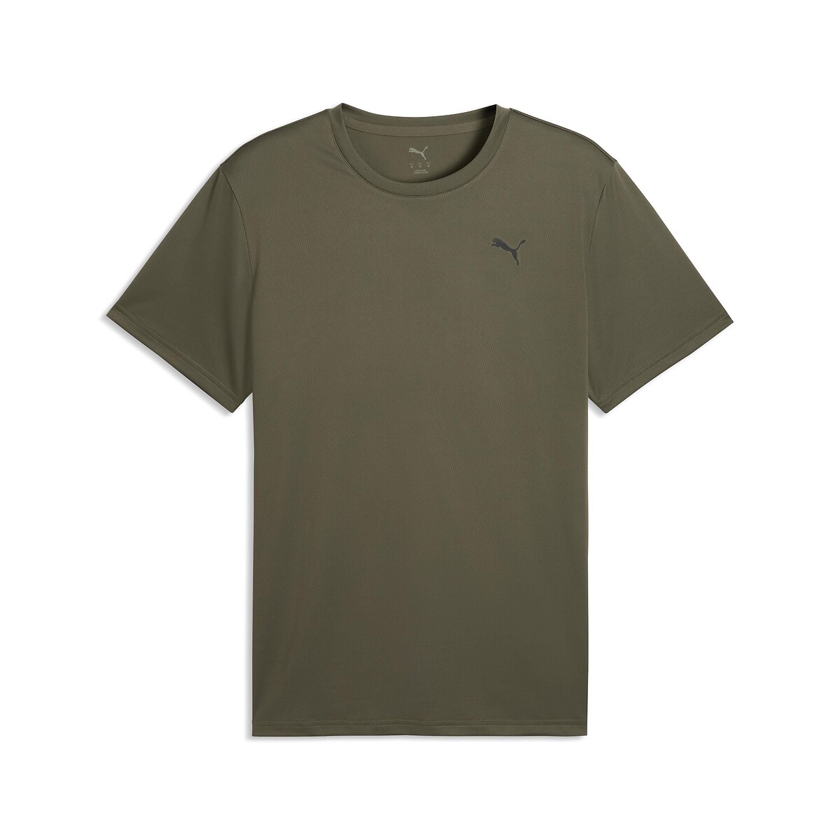 T-shirt manches courtes training vert kaki, PUMA