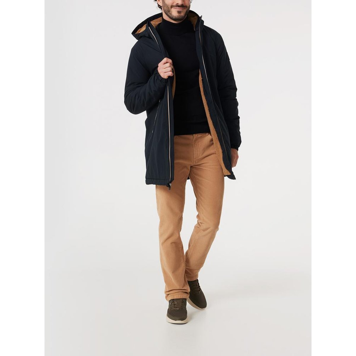 Blouson imperméable ULRYKVES noir, TBS