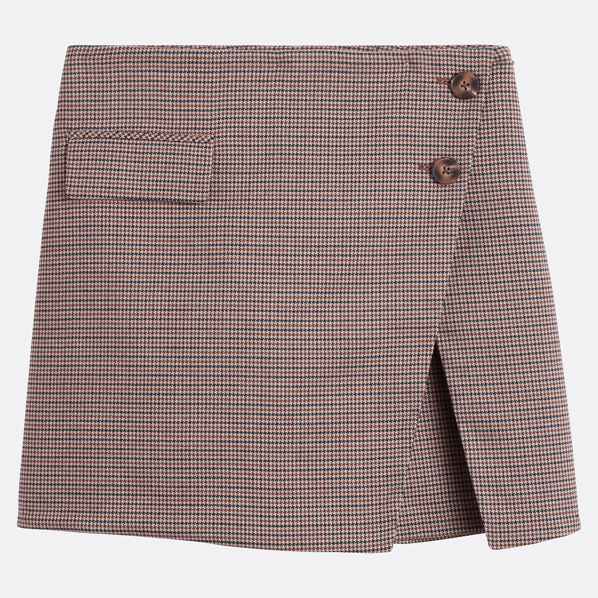 Houndstooth Skort checked, LA REDOUTE COLLECTIONS