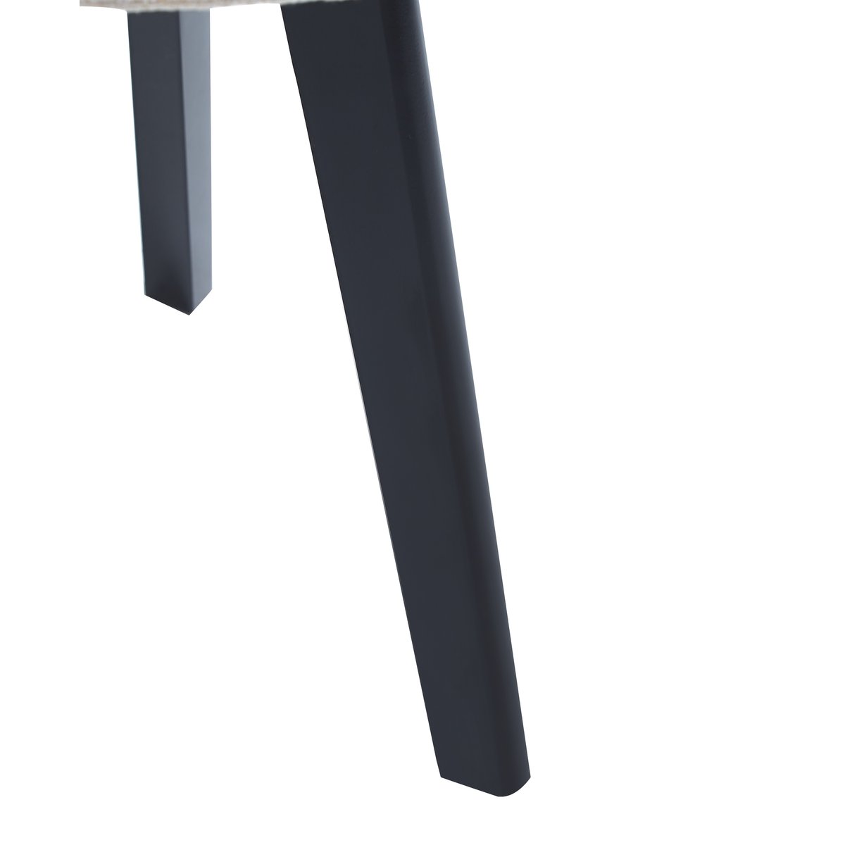 Chaise scandinave, ESBJERG noir, NORDLYS
