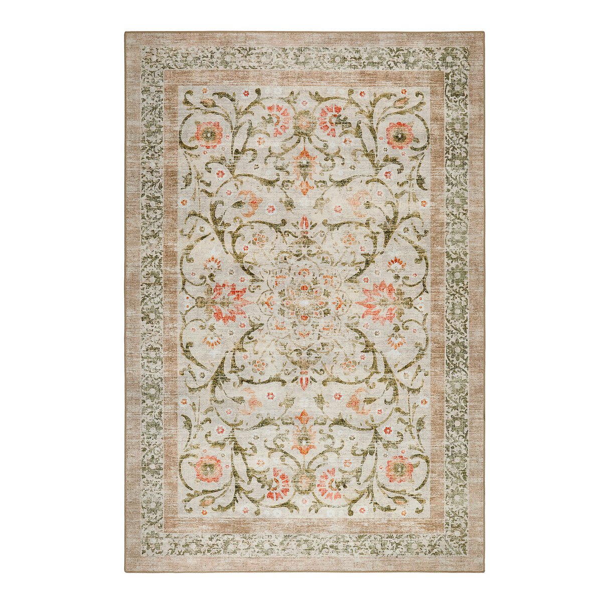 Country Paisley Eco-Washable Rug multi-coloured, HUG RUG