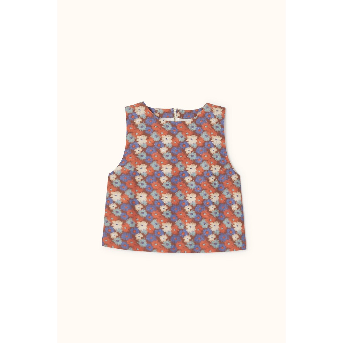 Blouse sans manches imprimé floral, HEMI imprimé floral, APACHES COLLECTIONS