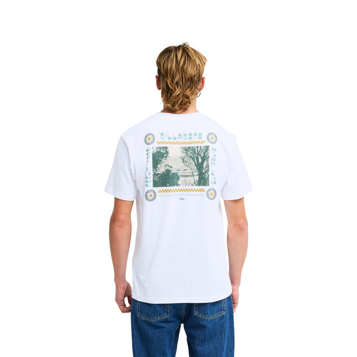 T shirt manches courtes SECRET SPOT blanc white, BILLABONG