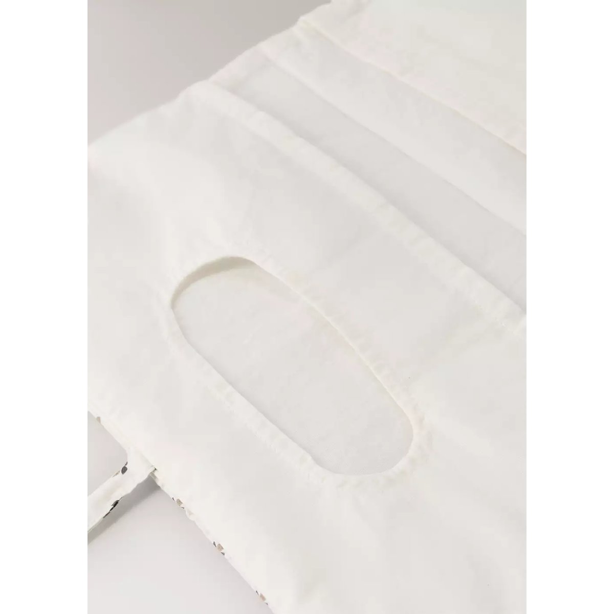 Trousse de toilette 100 % coton imprimée kaki, MANGO HOME