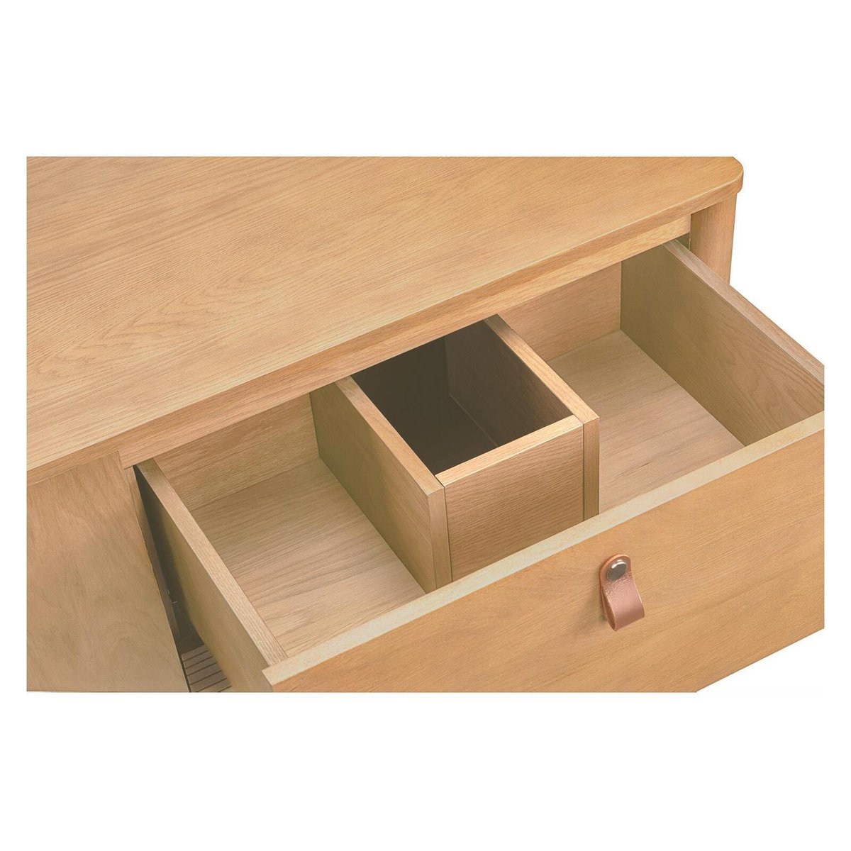 Meuble double vasque 120 cm JOY chêne, MOB IN