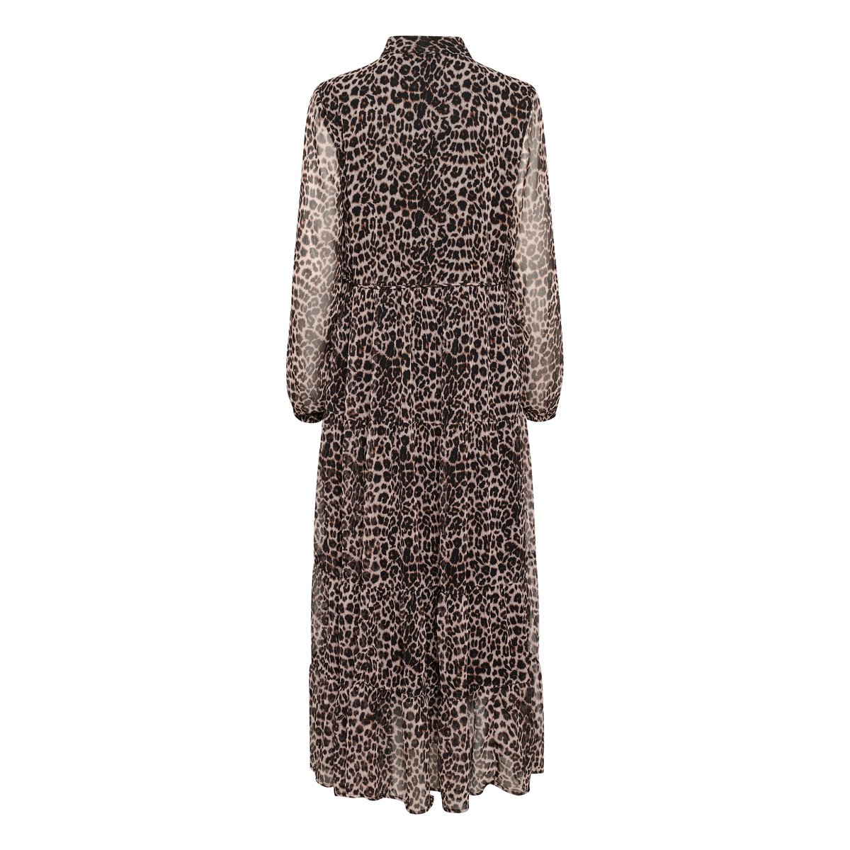 Robe beige animalier natraul animal spots, CREAM