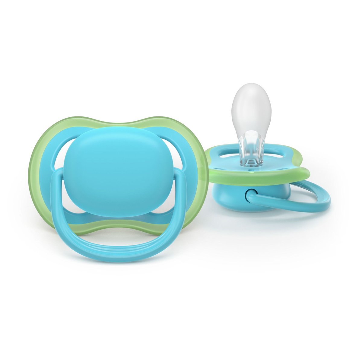 Lot de 2 sucettes Ultra Air 6-18 mois SCF087/14 couleur unique, PHILIPS AVENT