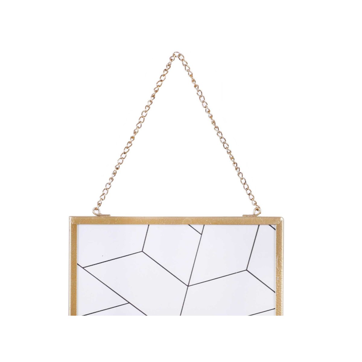 Cadre photo à suspendre design grand modèle GOLD HOME or, URBAN LIVING