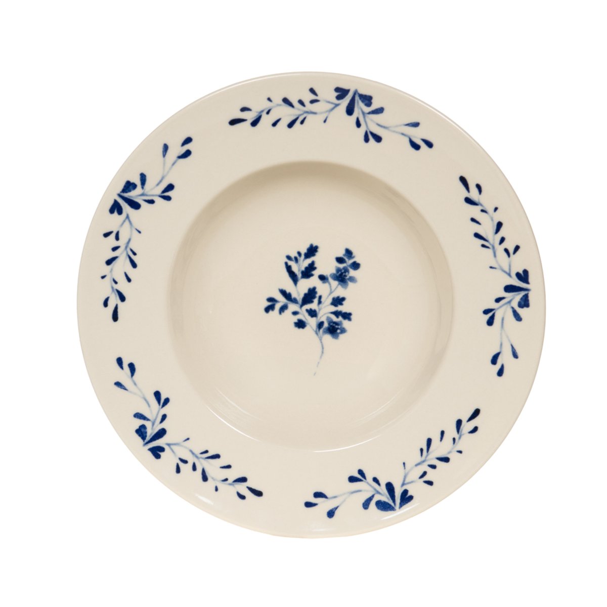 Assiette à pâtes Appoline  27 cm (lot de 6) bleu, TABLE PASSION
