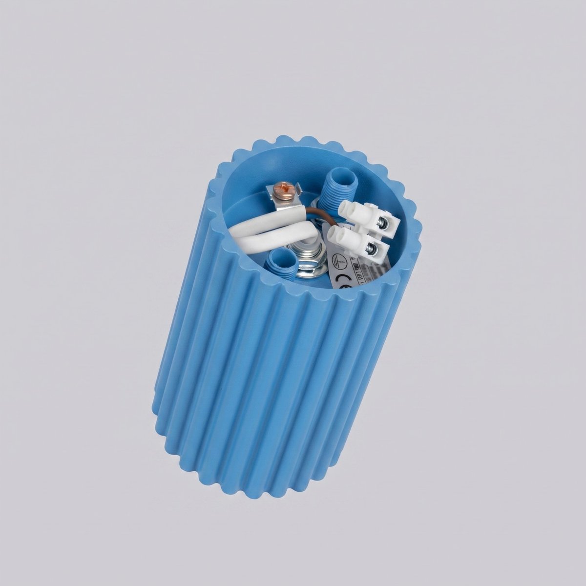 Plafonnier Aluminium Bleu GU10 1 KARBON bleu, EDEN