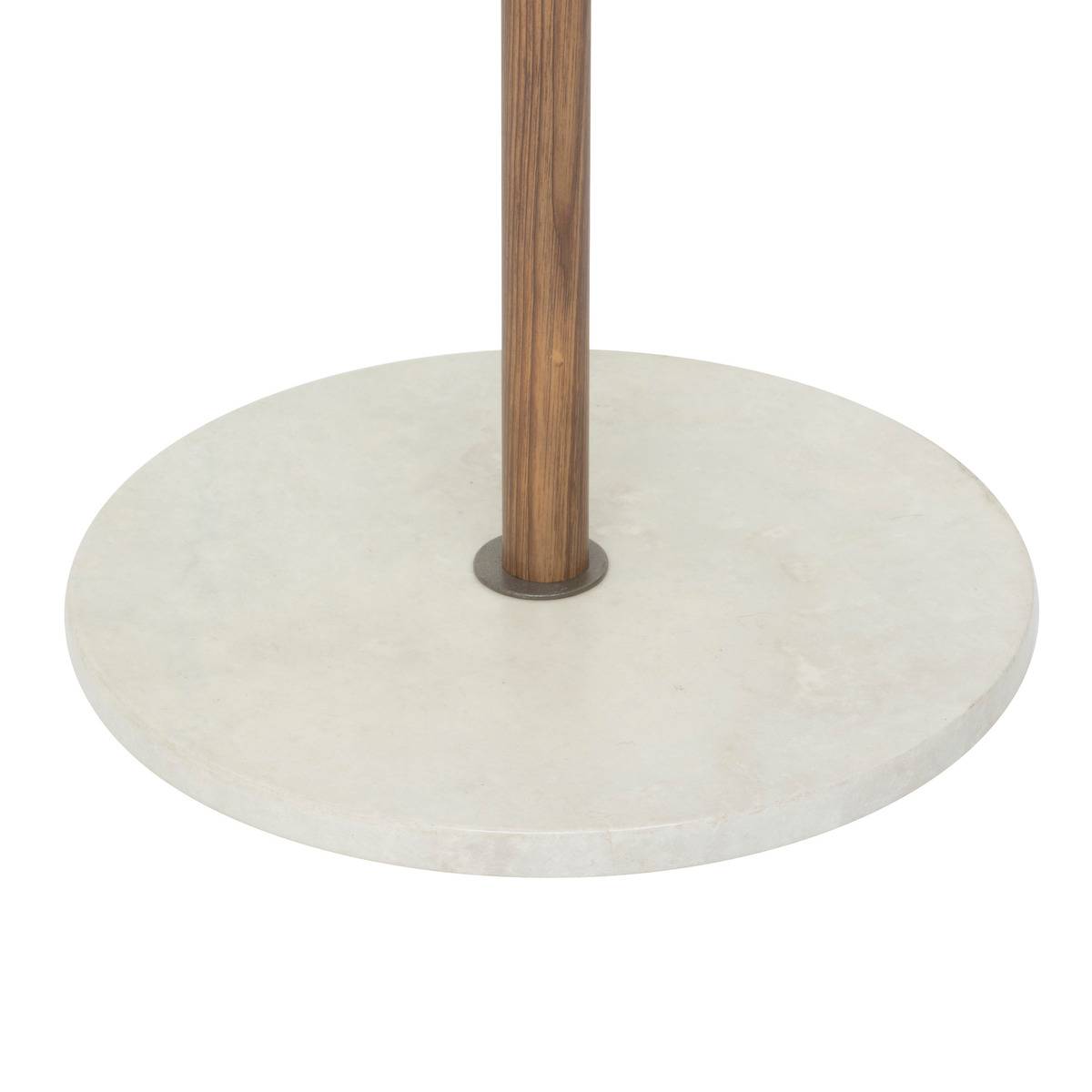 Porte-manteaux 6 patères avec base en quartz COME marron, 5FIVE SIMPLY SMART