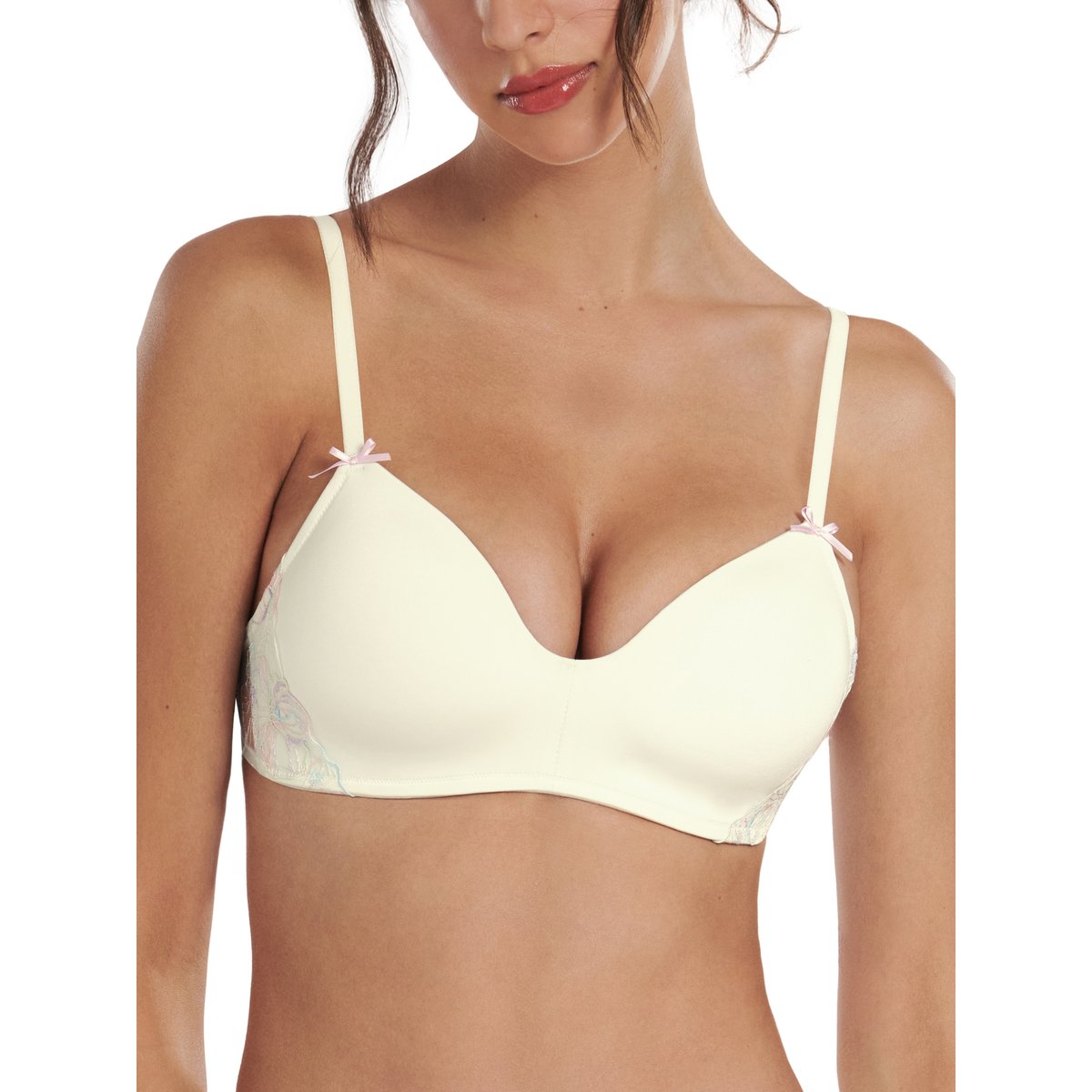 Soutien-gorge préformé sans armatures Liv Mariage ivoire, LISCA