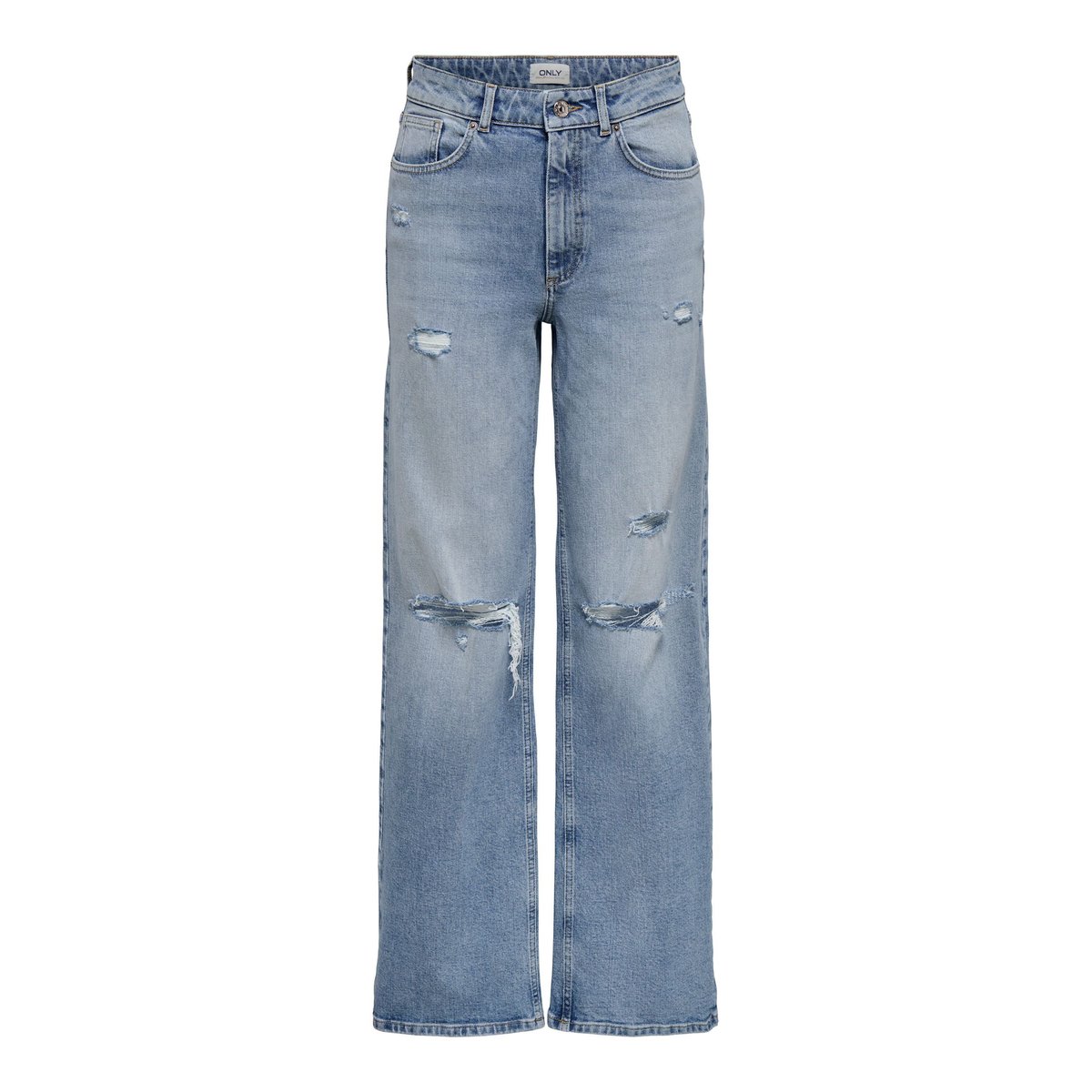 Jean À Jambe Large light blue denim, ONLY
