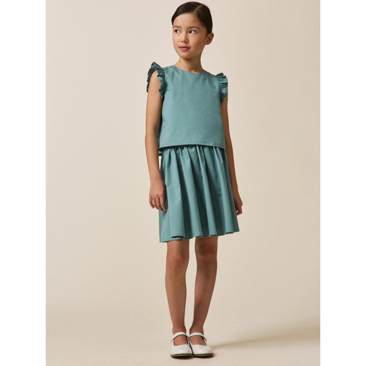 Jupe  Pauline - Collection Fêtes et Mariages celadon, CYRILLUS