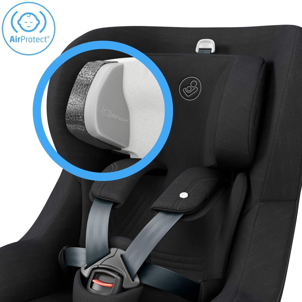 Maxi-Cosi Pearl Slide Pro coulissant et pivotant authentic black, MAXI COSI