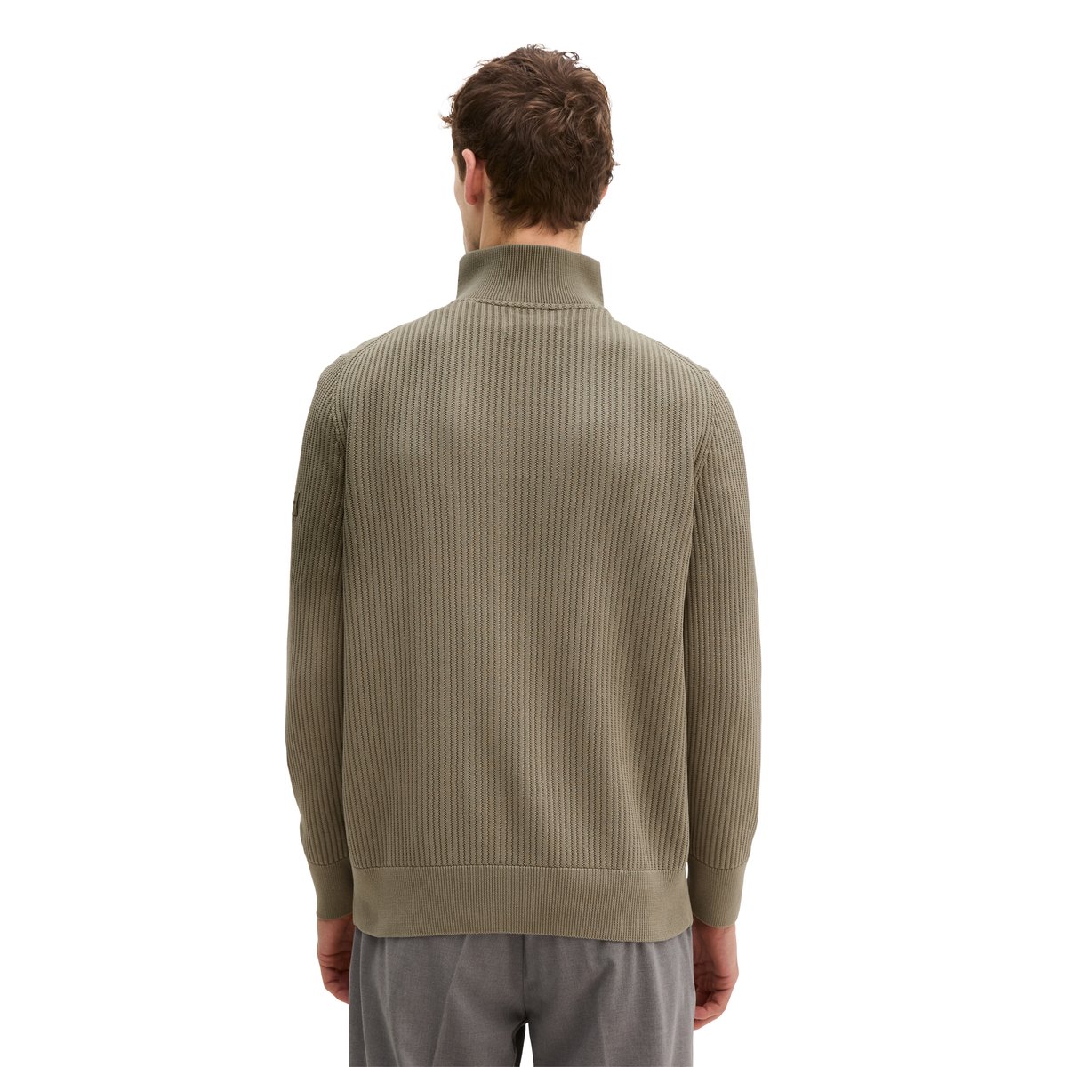 Troyer régulier en pur coton bio marron, MARC O'POLO