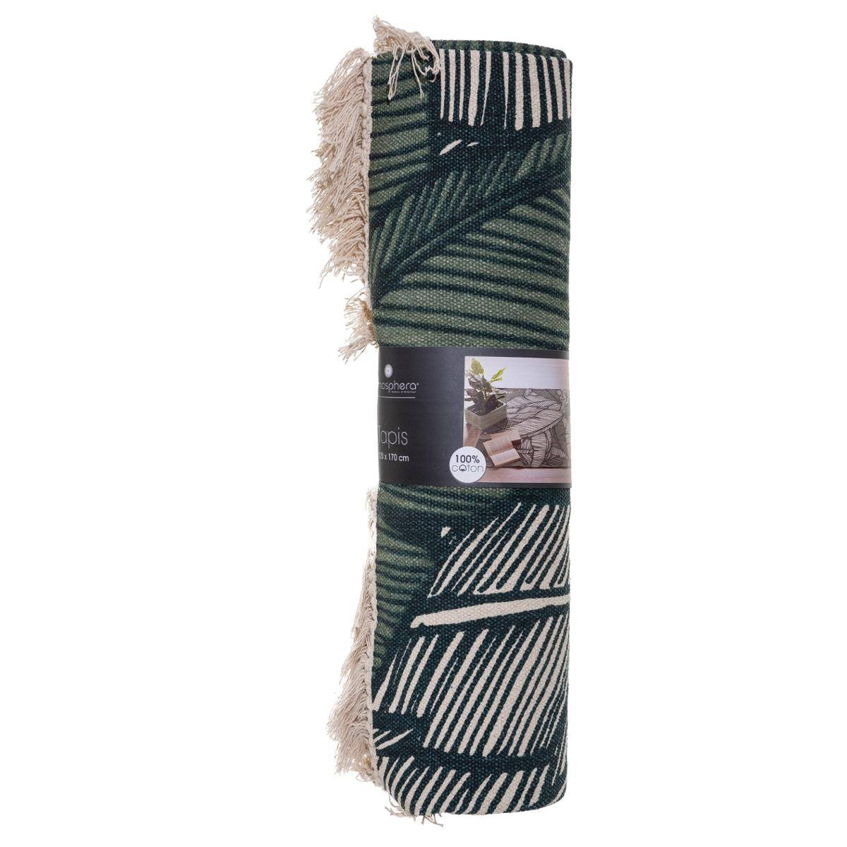 Tapis JUNGLE vert, ATMOSPHERA