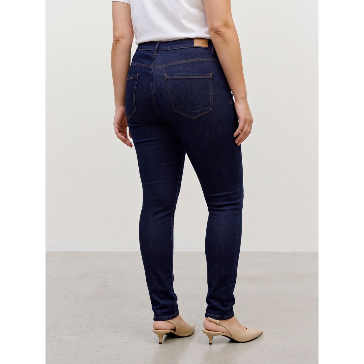 Jean Skinny dark blue denim 1, VERO MODA