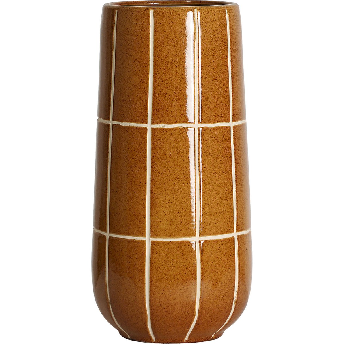 Vase en céramique collection atticus ambré brillant, RECOLLECTION