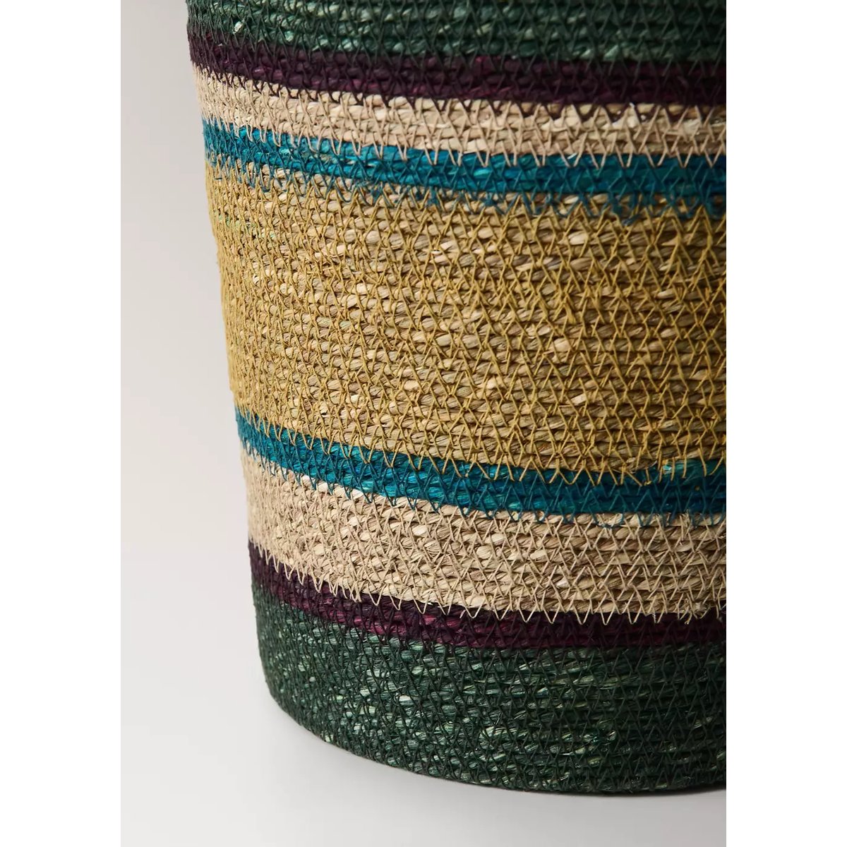 Boîte en algues multicolores vert, MANGO HOME