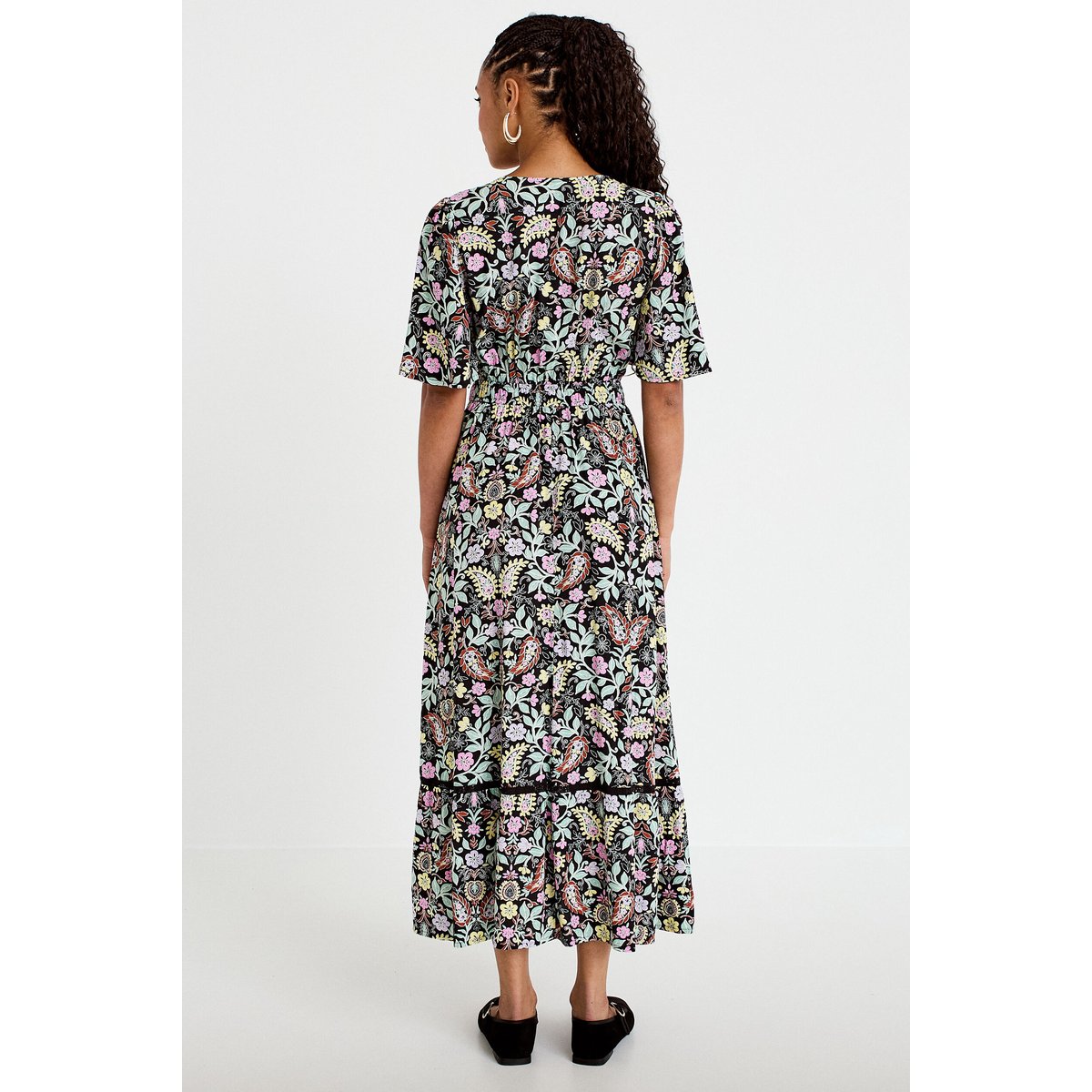 Robe évasée noir, CACHE CACHE