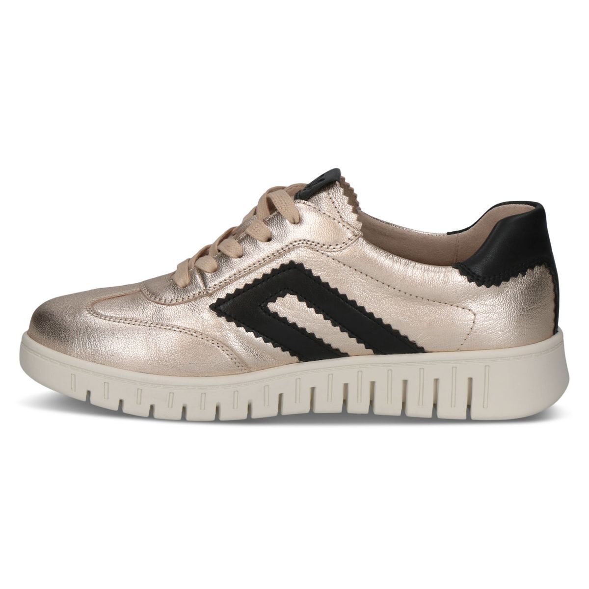 Basket en cuir multicolore, CAPRICE