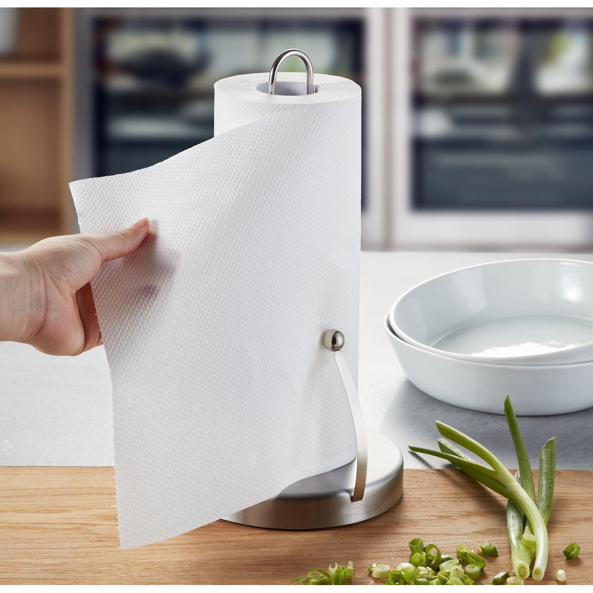 Porte rouleau de cuisine Cocooning SPENSO couleur unique, GEFU