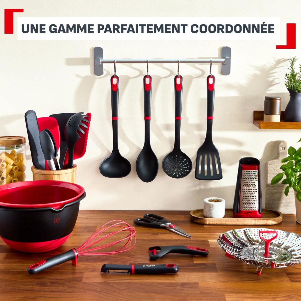 Râpe Ingenio+ couleur unique, TEFAL