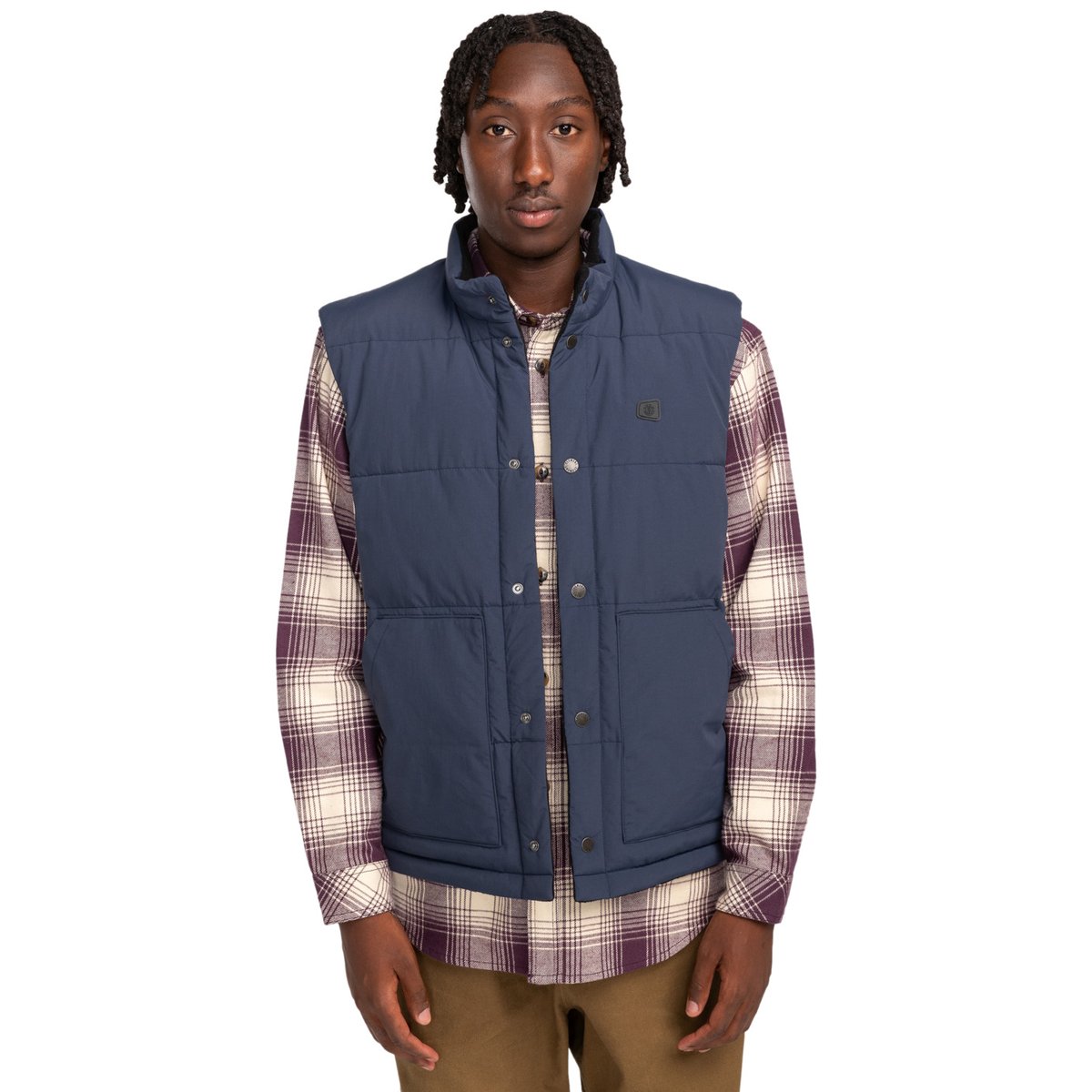 Veste sans manches réversible TREKKA bleu blue nights, ELEMENT