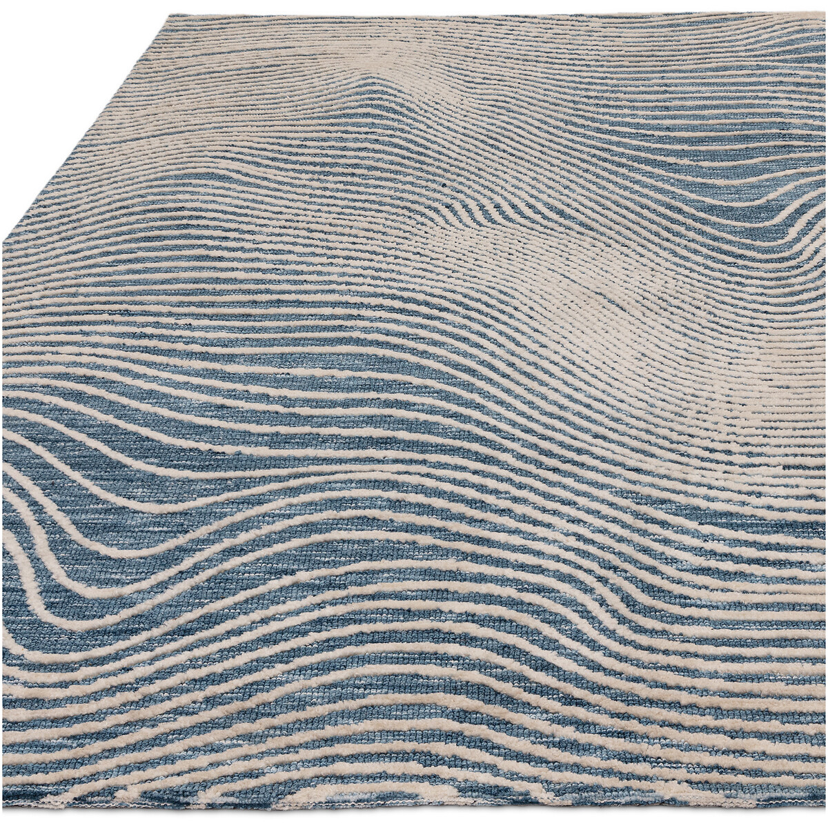 Contemporary Linear Pattern Rug teal, ÉDITÉ