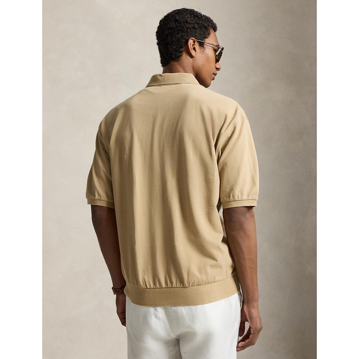 Camicia a maniche corte, Classic Fit beige kaki, POLO RALPH LAUREN