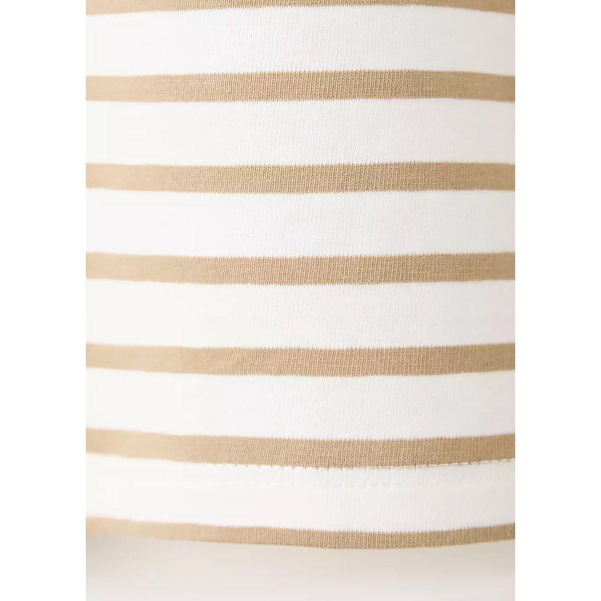 T-shirt 100 % coton rayures blanc cassé, MANGO BABY