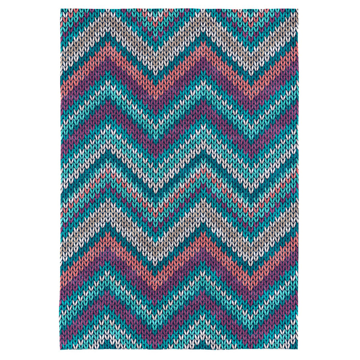 Tapis de salon PUNTO multicolore, NAF NAF HOME