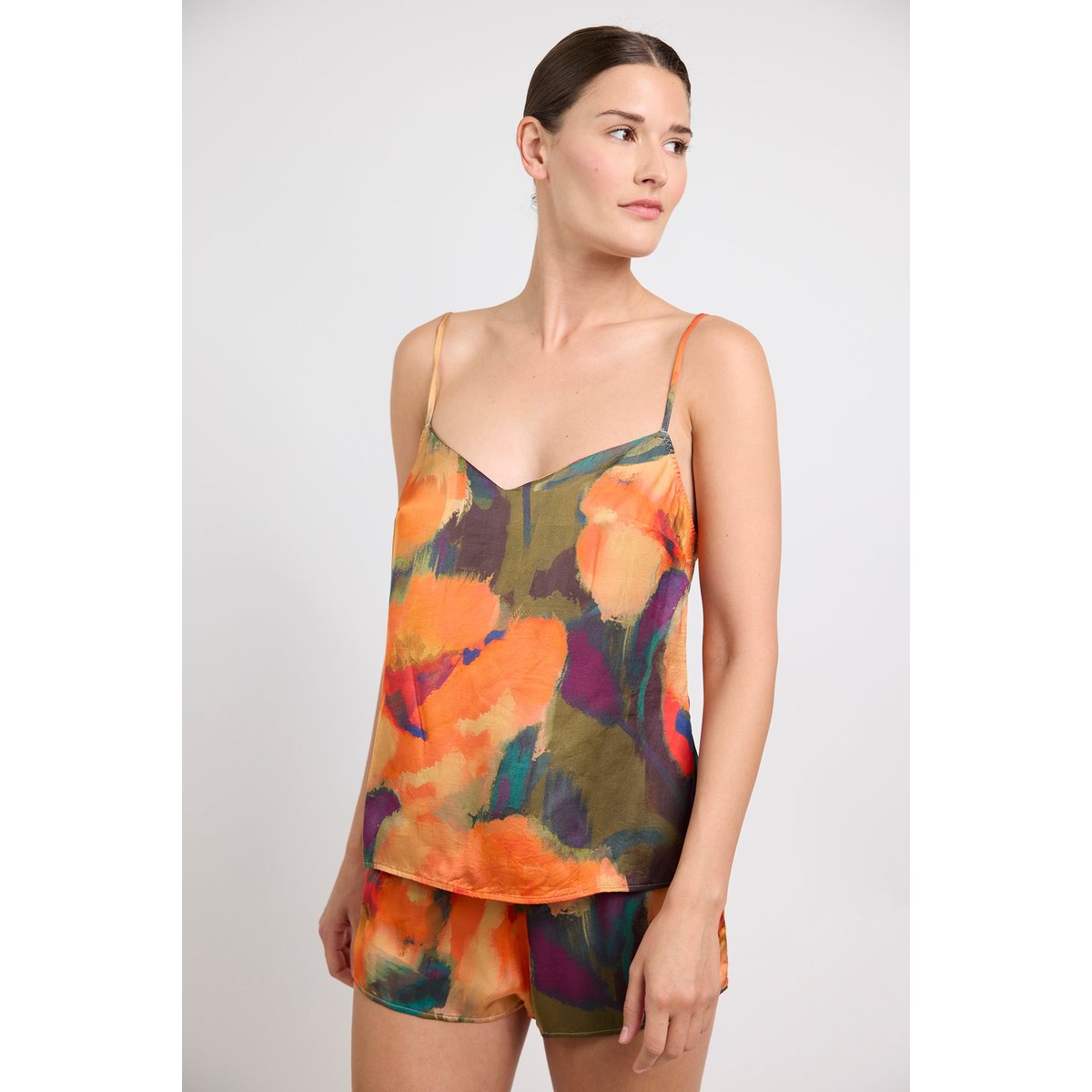 Top en viscose imprimé PARADISE gypsy garden, MAISON LEJABY