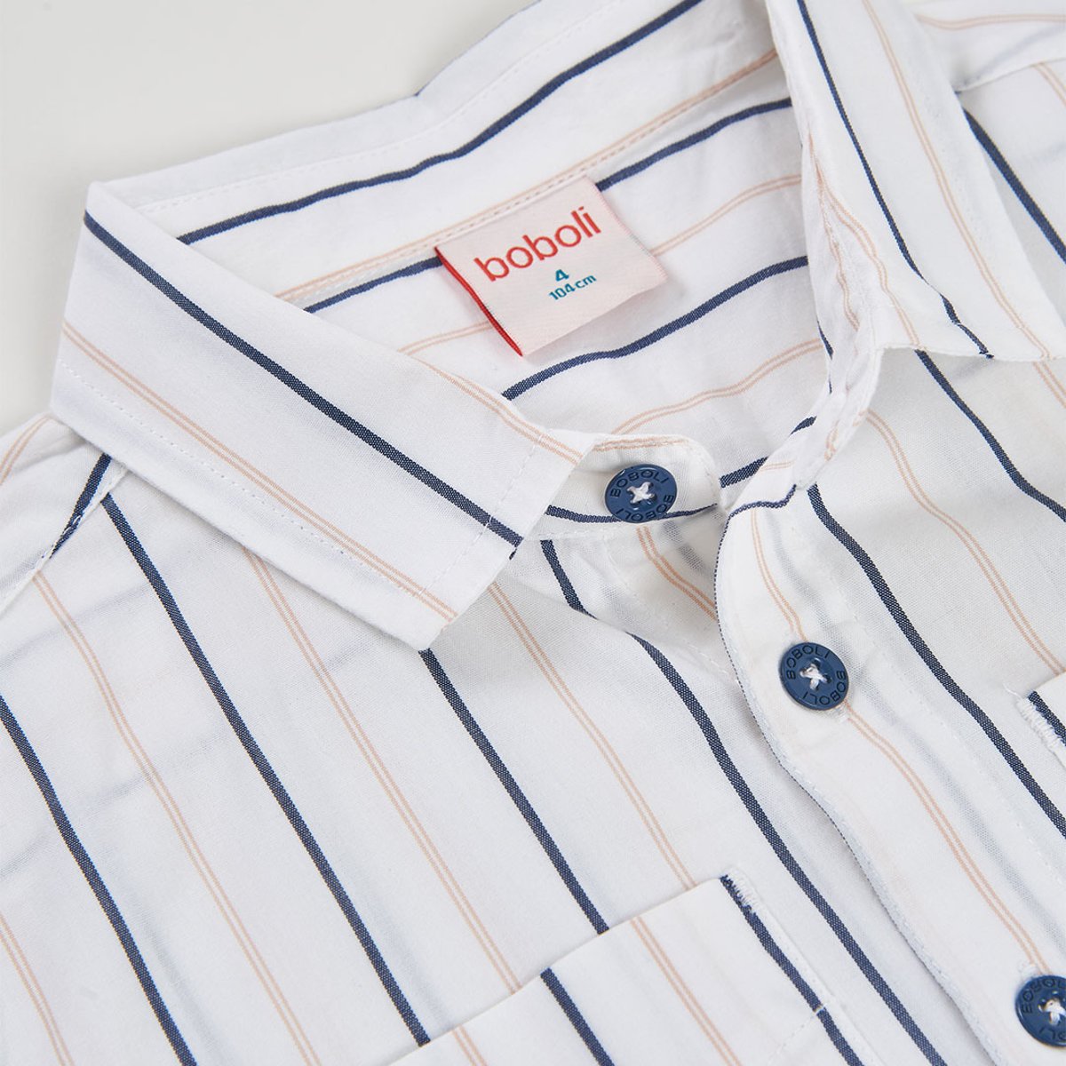 Chemise rayée pour enfant multicolore, BOBOLI