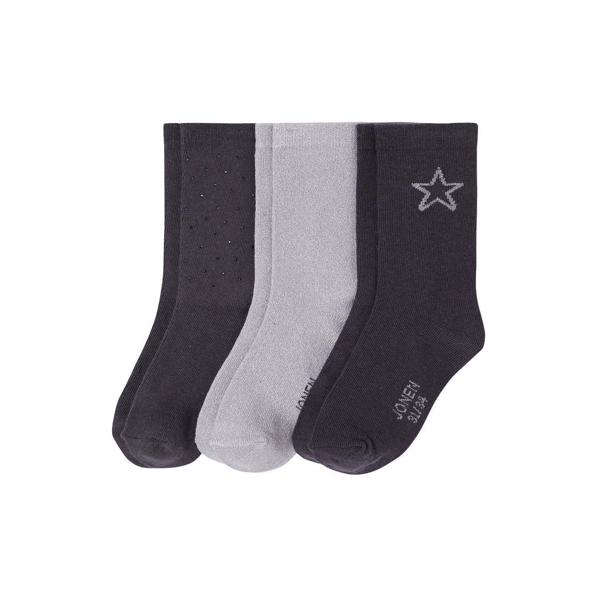 Lot de 3 paires de chaussettes JONEN anthracite, JONEN