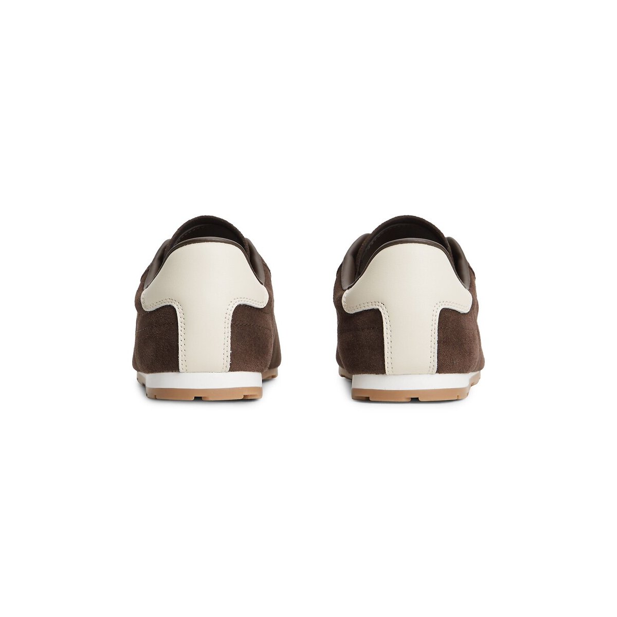 Baskets low profile en cuir suède, THE BELLA marron foncé, TOMMY JEANS