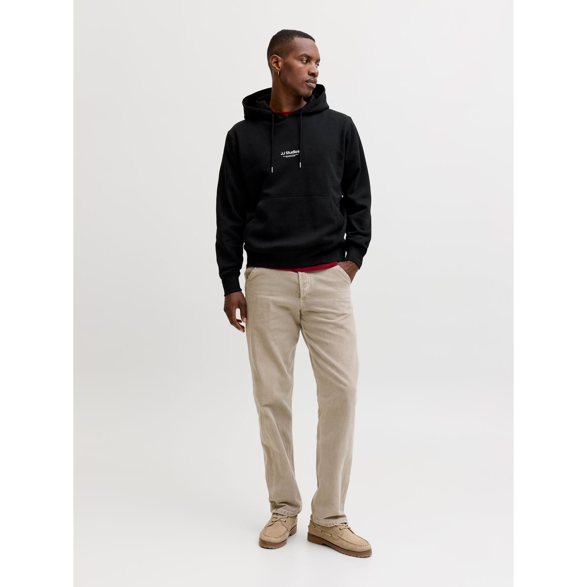 Sweat À Capuche black 1, JACK & JONES