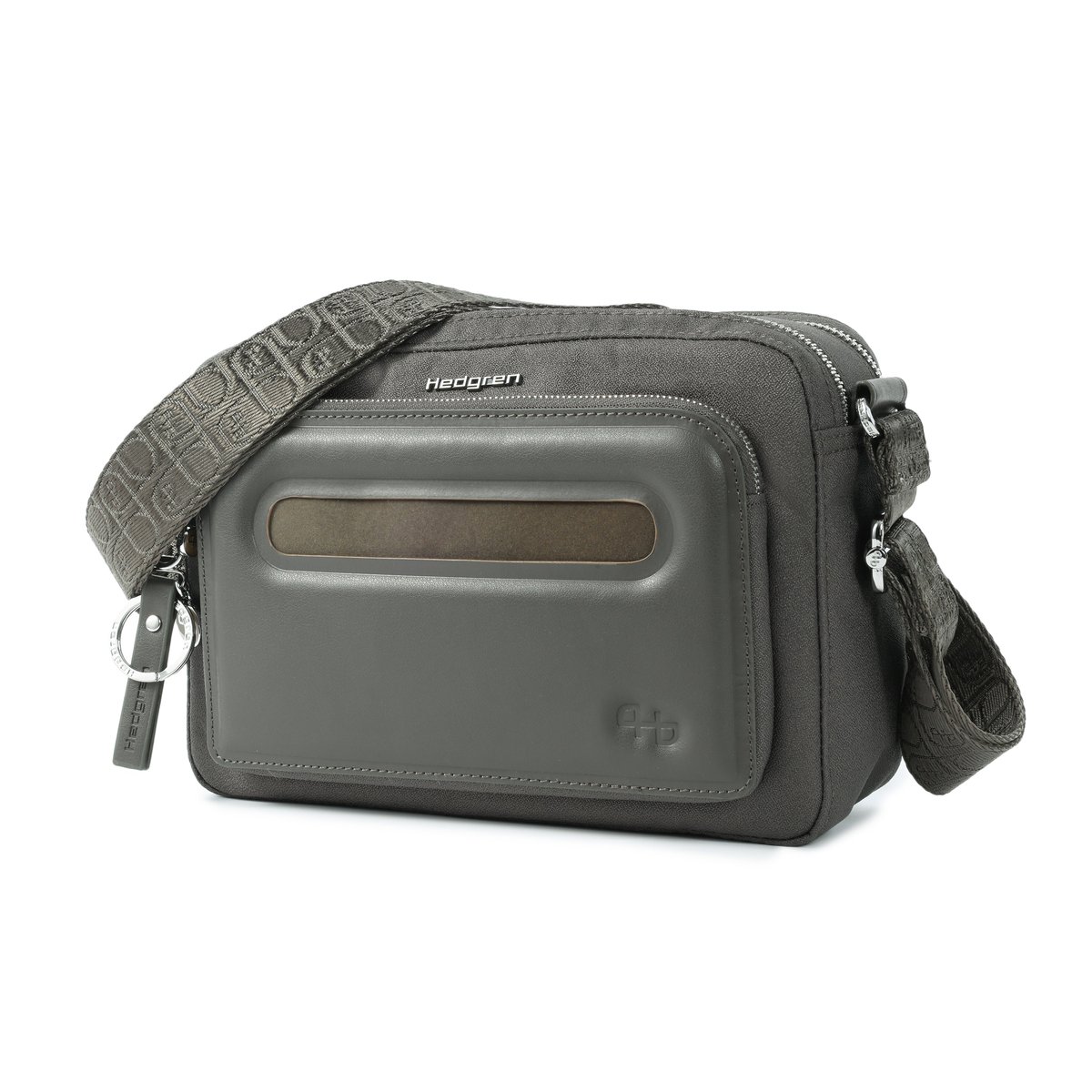 Sac bandoulière moyen organisé sécurisé black ink, HEDGREN