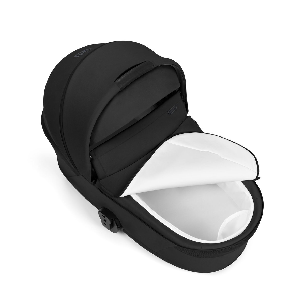 Poussette duo tout terrain Balios S Lux 4 avec nacelle pliable noir moon black, CYBEX