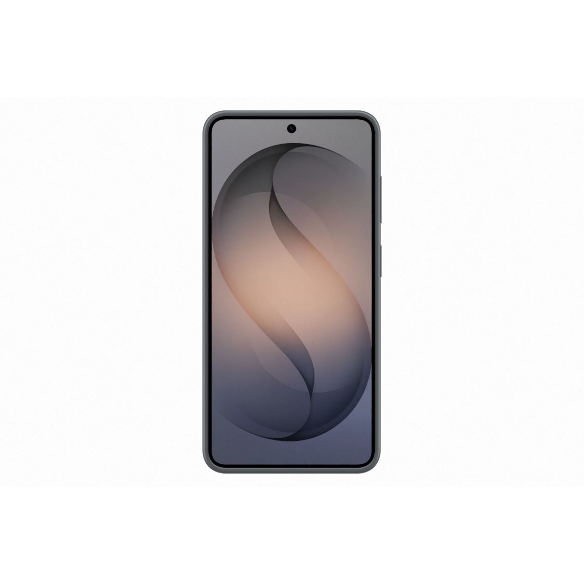 Coque silicone S26 noir couleur unique, SAMSUNG